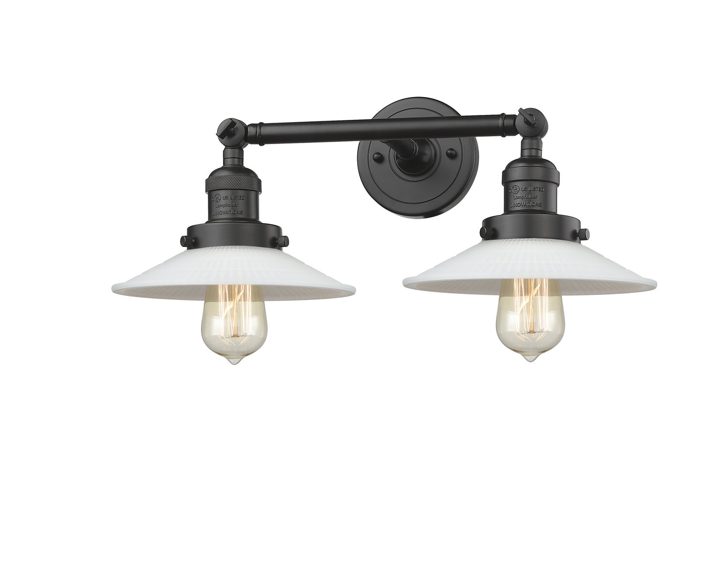 Innovations - 208-OB-G1 - Two Light Bath Vanity - Franklin Restoration - Oil Rubbed Bronze