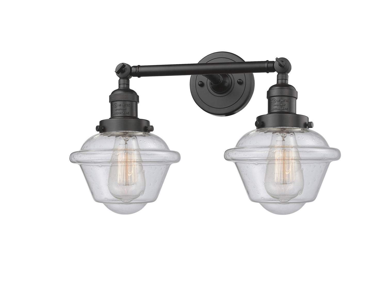Innovations - 208-OB-G534 - Two Light Bath Vanity - Franklin Restoration - Oil Rubbed Bronze