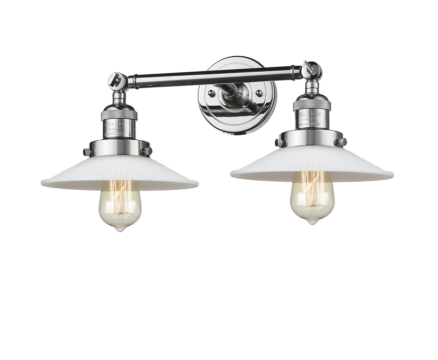Innovations - 208-PC-G1 - Two Light Bath Vanity - Franklin Restoration - Polished Chrome