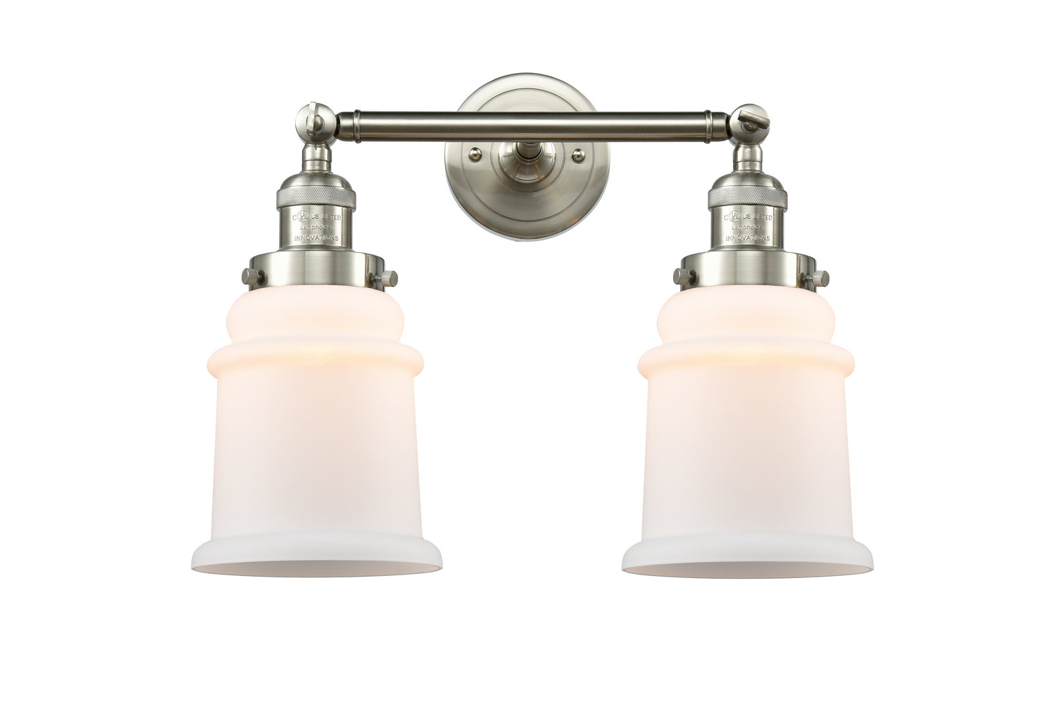 Innovations - 208-SN-G181 - Two Light Bath Vanity - Franklin Restoration - Brushed Satin Nickel