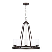 Generation Lighting - 3130705-710 - Five Light Chandelier - Kemal - Bronze