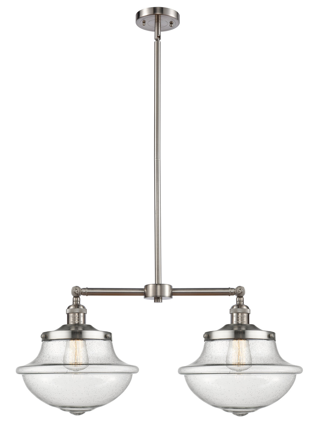 Innovations - 209-SN-G544 - Two Light Island Pendant - Franklin Restoration - Brushed Satin Nickel