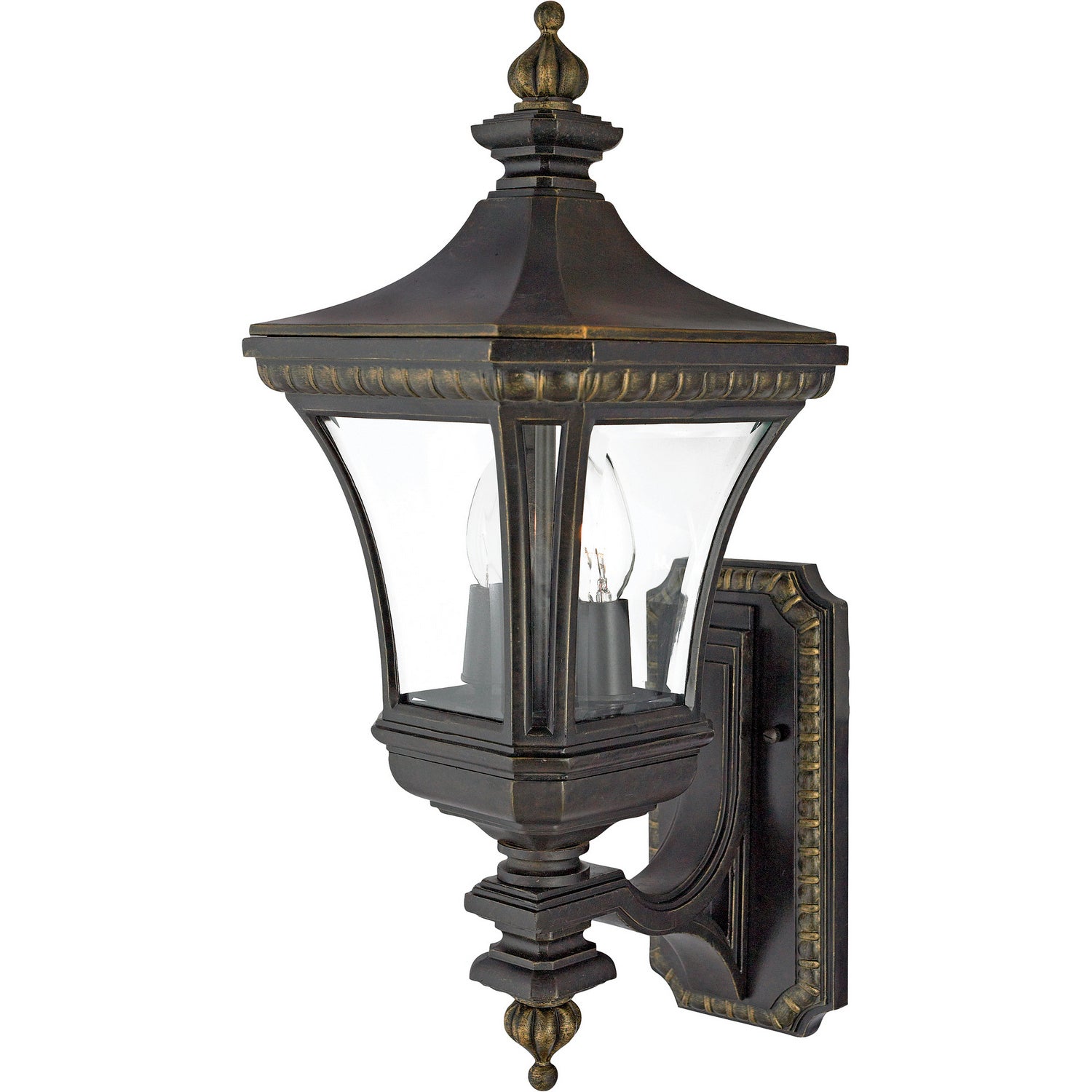 Quoizel - DE8959IB - Two Light Outdoor Wall Lantern - Devon - Imperial Bronze