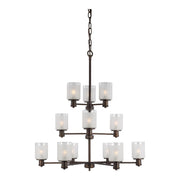 Generation Lighting - 3139812-710 - 12 Light Chandelier - Norwood - Bronze