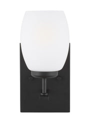 Generation Lighting - 4118501EN3-112 - One Light Wall / Bath Sconce - Catlin - Midnight Black