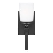 Generation Lighting - 4130701-112 - One Light Wall / Bath Sconce - Kemal - Midnight Black