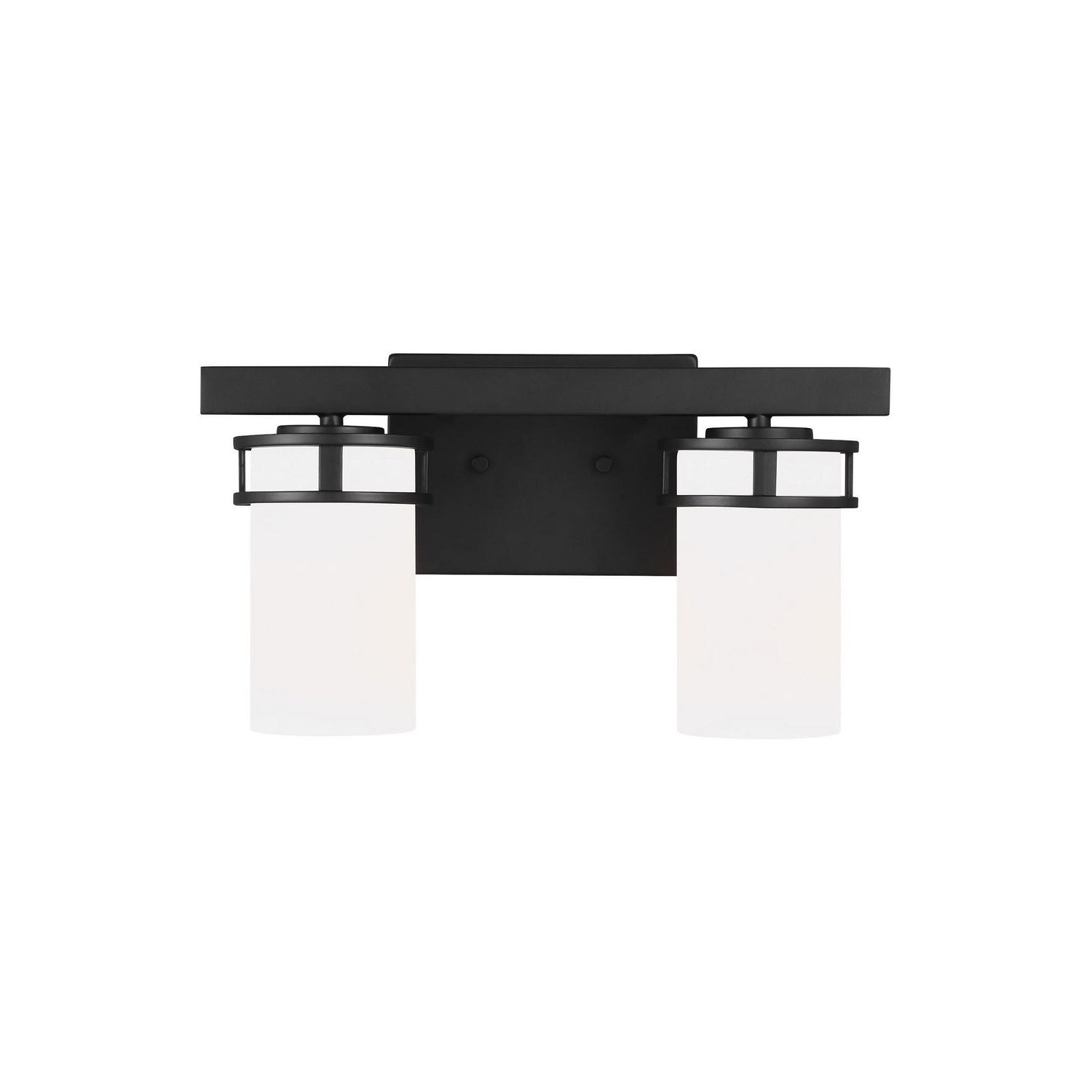 Generation Lighting - 4421602EN3-112 - Two Light Wall / Bath - Robie - Midnight Black