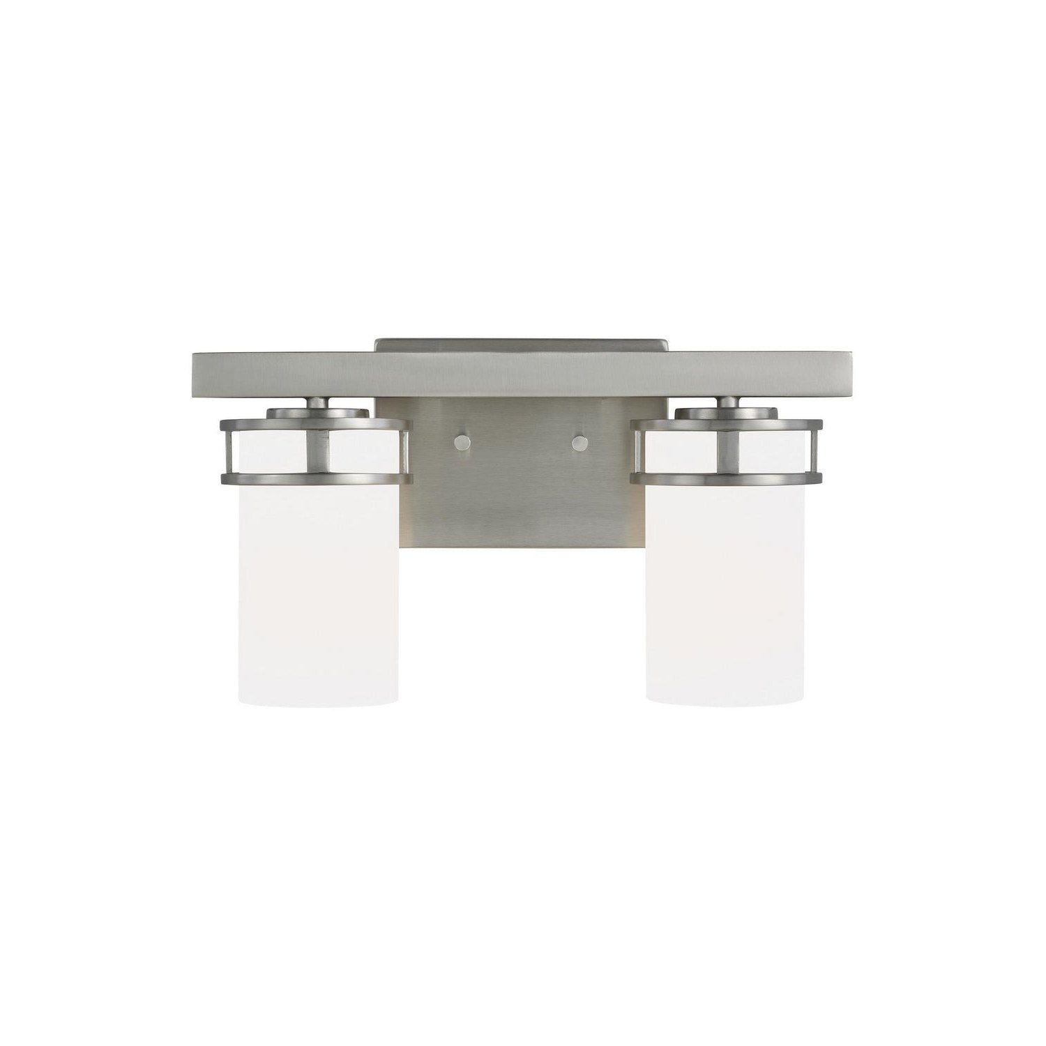 Generation Lighting - 4421602EN3-962 - Two Light Wall / Bath - Robie - Brushed Nickel