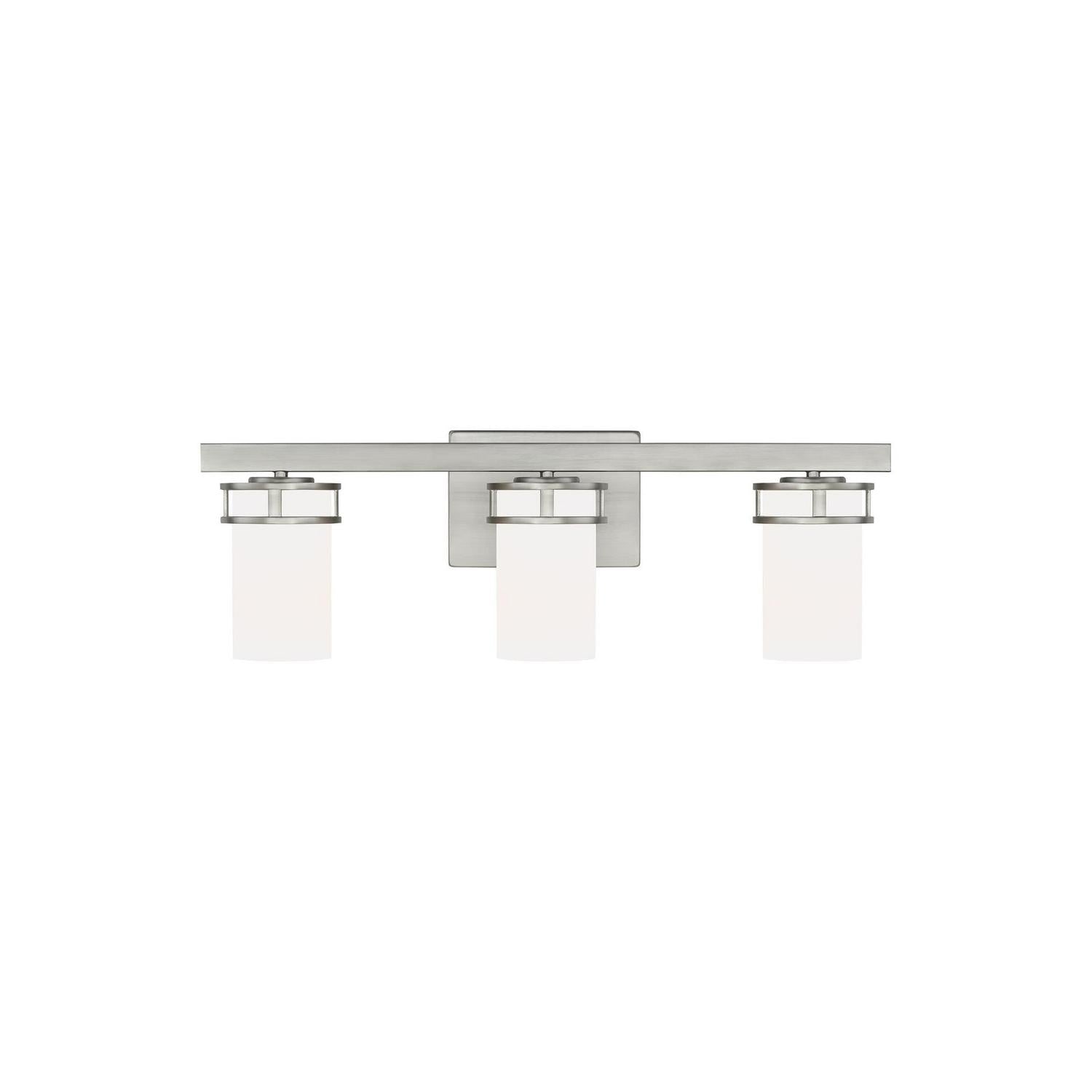 Generation Lighting - 4421603EN3-962 - Three Light Wall / Bath - Robie - Brushed Nickel