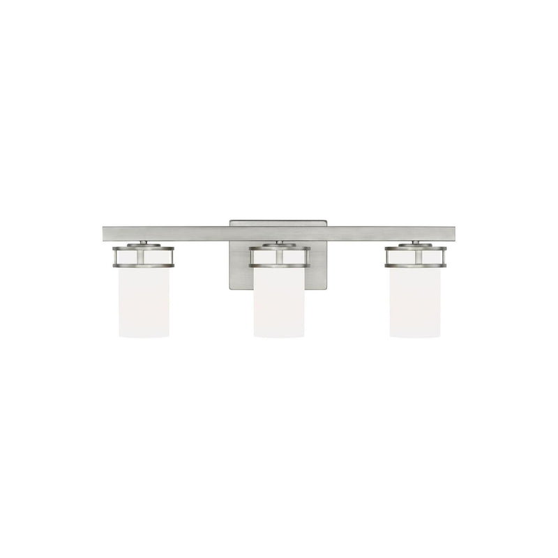 Generation Lighting - 4421603EN3-962 - Three Light Wall / Bath - Robie - Brushed Nickel