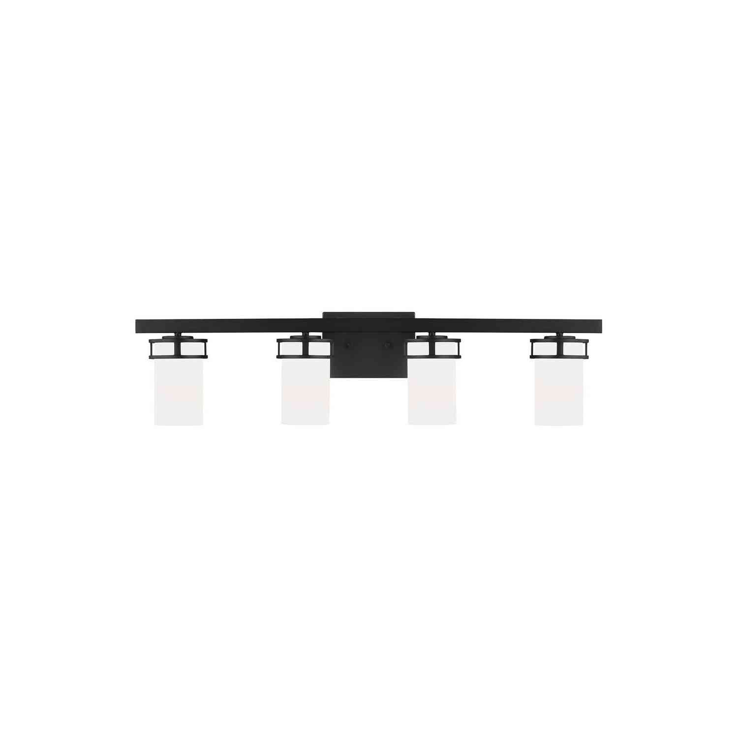 Generation Lighting - 4421604EN3-112 - Four Light Wall / Bath - Robie - Midnight Black