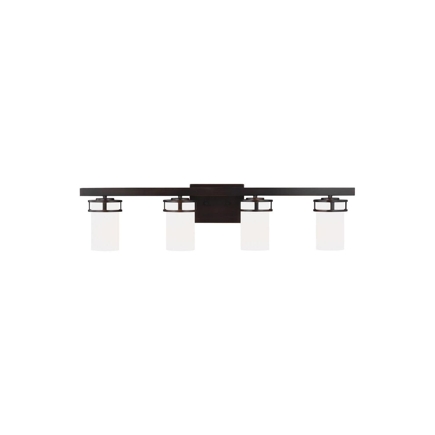Generation Lighting - 4421604EN3-710 - Four Light Wall / Bath - Robie - Bronze