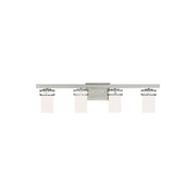 Generation Lighting - 4421604EN3-962 - Four Light Wall / Bath - Robie - Brushed Nickel