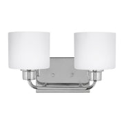 Generation Lighting - 4428802-05 - Two Light Wall / Bath - Canfield - Chrome