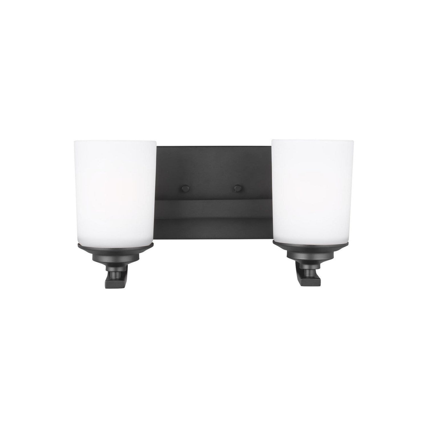 Generation Lighting - 4430702EN3-112 - Two Light Wall / Bath - Kemal - Midnight Black