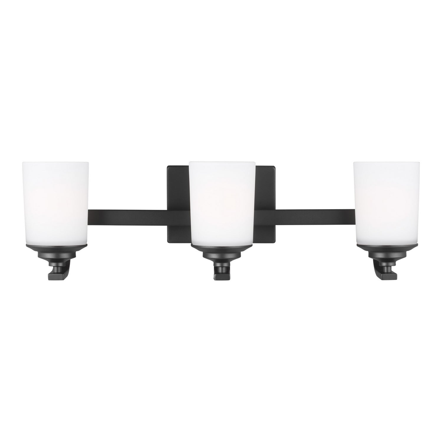 Generation Lighting - 4430703-112 - Three Light Wall / Bath - Kemal - Midnight Black