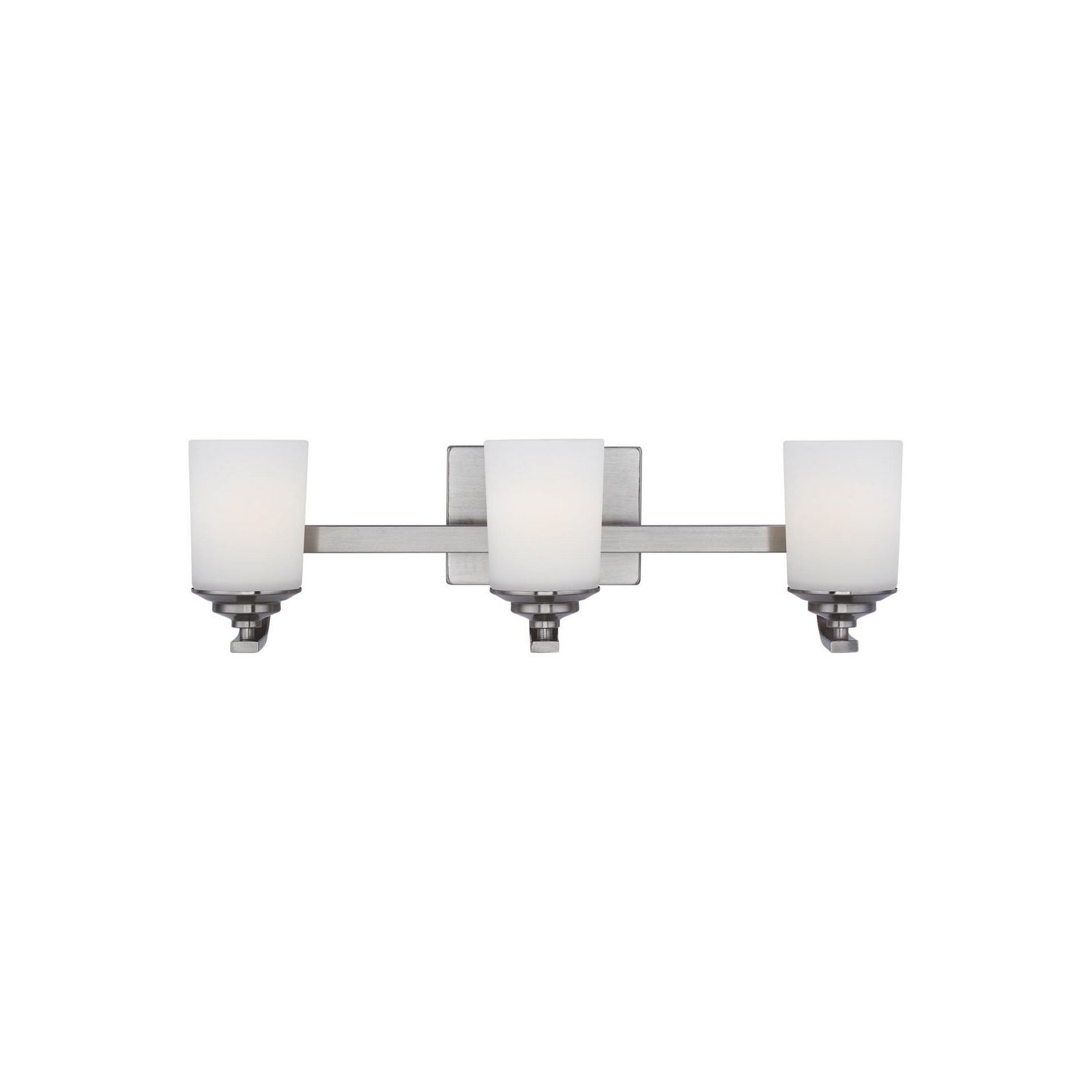 Generation Lighting - 4430703EN3-962 - Three Light Wall / Bath - Kemal - Brushed Nickel