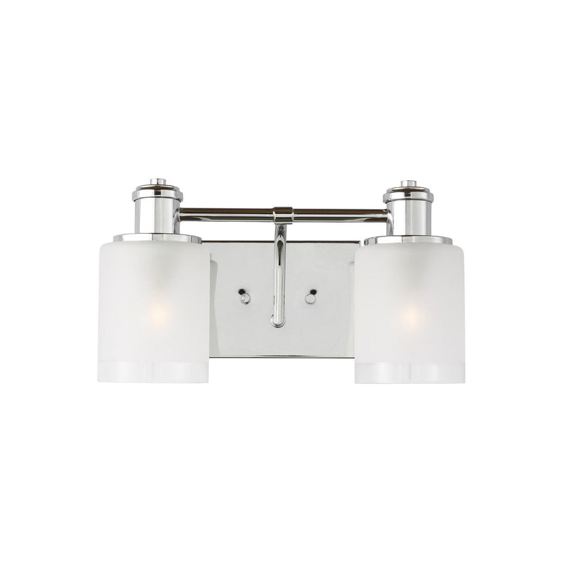 Generation Lighting - 4439802EN3-05 - Two Light Wall / Bath - Norwood - Chrome