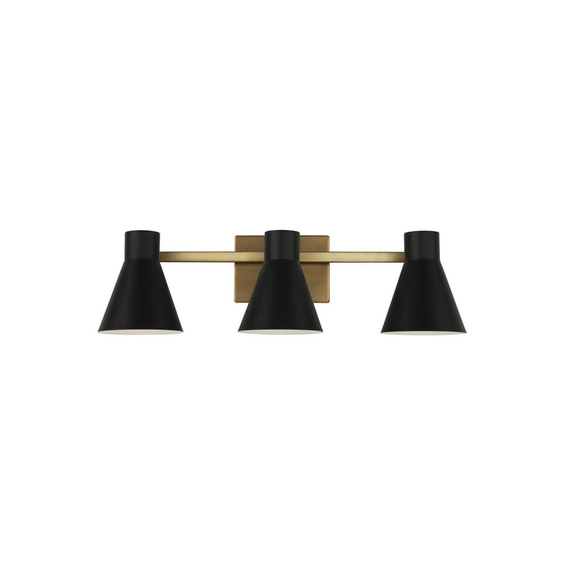 Generation Lighting - 4441303EN3-848 - Three Light Wall / Bath - Towner - Satin Brass