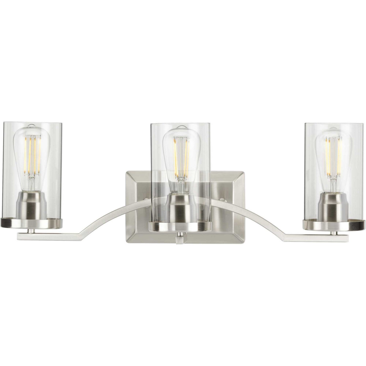 Progress Lighting - P300258-009 - Three Light Bath - Lassiter - Brushed Nickel