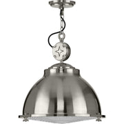 Progress Lighting - P500212-009 - One Light Pendant - Medal - Brushed Nickel