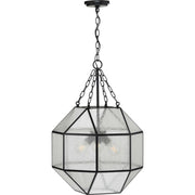 Progress Lighting - P500222-031 - Three Light Pendant - Mauldin - Matte Black