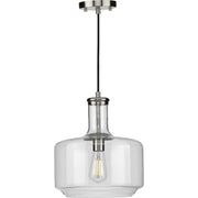 Progress Lighting - P500231-009 - One Light Pendant - Latrobe - Brushed Nickel