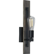 Progress Lighting - P710093-031 - One Light Wall Bracket - Hemsworth - Black
