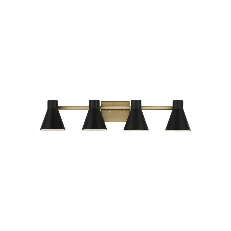 Generation Lighting - 4441304EN3-848 - Four Light Wall / Bath - Towner - Satin Brass