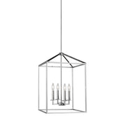 Generation Lighting - 5115004EN-05 - Four Light Hall / Foyer - Perryton - Chrome