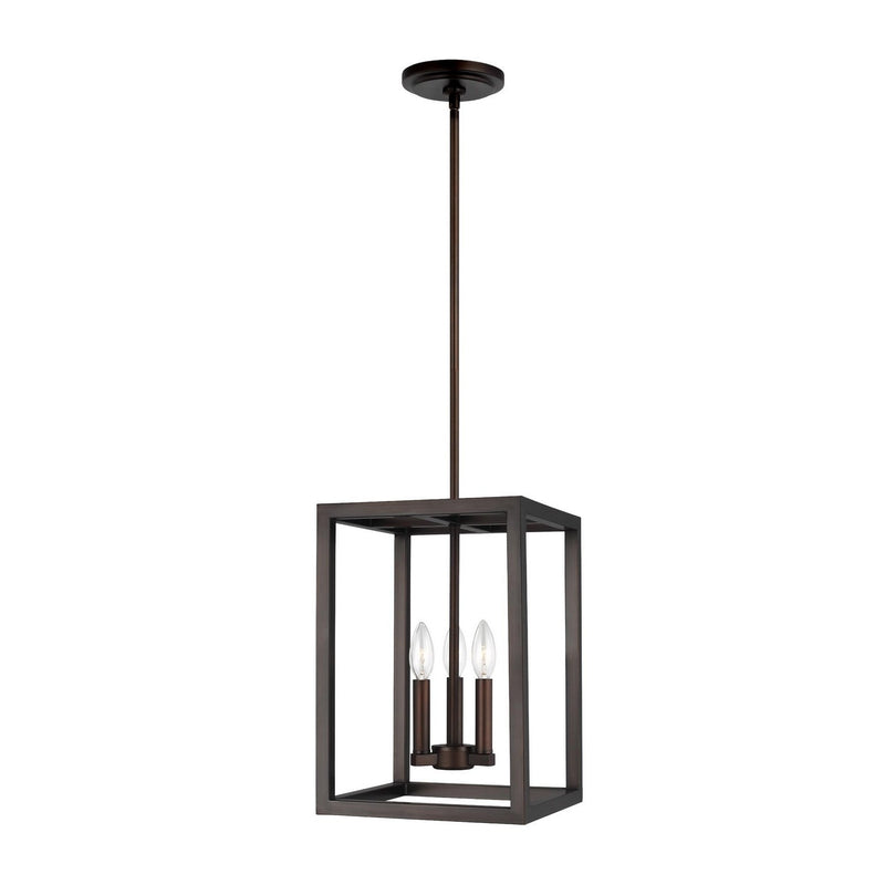 Generation Lighting - 5134503EN-710 - Three Light Hall / Foyer - Moffet Street - Bronze