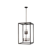 Generation Lighting - 5134508EN-710 - Eight Light Hall / Foyer - Moffet Street - Bronze