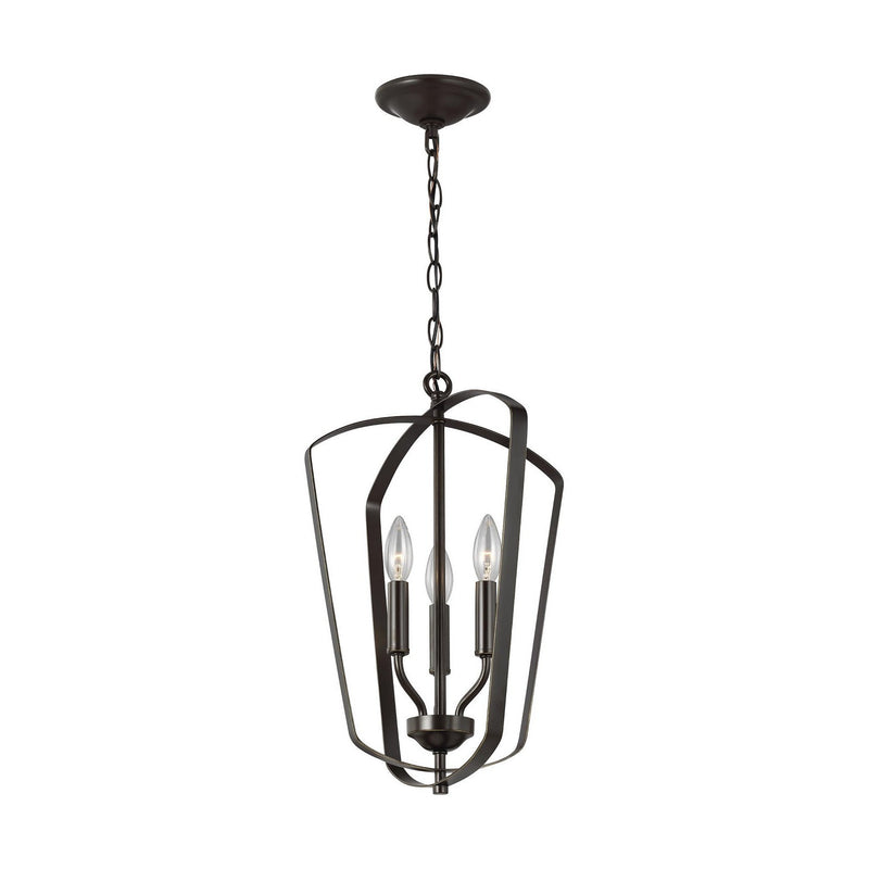 Generation Lighting - 5134903EN-710 - Three Light Hall / Foyer - Romee - Bronze
