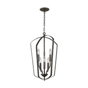 Generation Lighting - 5134906-710 - Six Light Hall / Foyer Pendant - Romee - Bronze