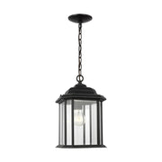 Generation Lighting - 60031-12 - One Light Outdoor Pendant - Kent - Black