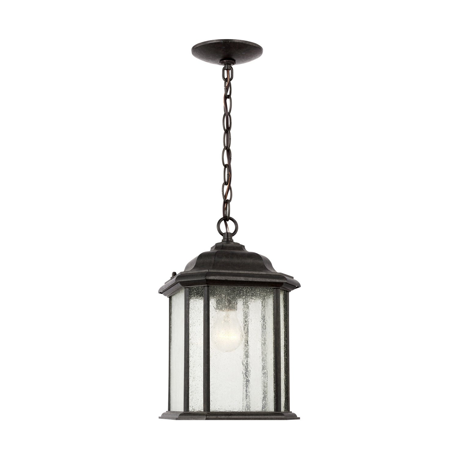 Generation Lighting - 60031-746 - One Light Outdoor Pendant - Kent - Oxford Bronze