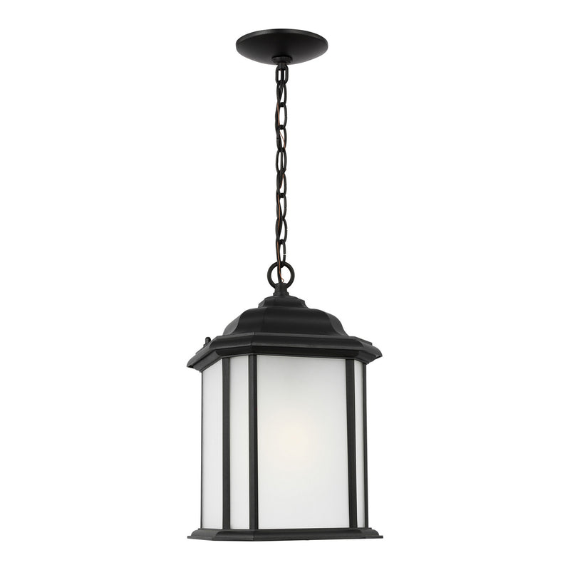 Generation Lighting - 60531EN3-12 - One Light Outdoor Pendant - Kent - Black