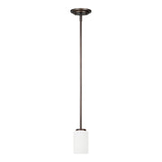 Generation Lighting - 61160-710 - One Light Mini-Pendant - Oslo - Bronze