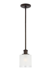 Generation Lighting - 6139801EN3-710 - One Light Mini-Pendant - Norwood - Bronze