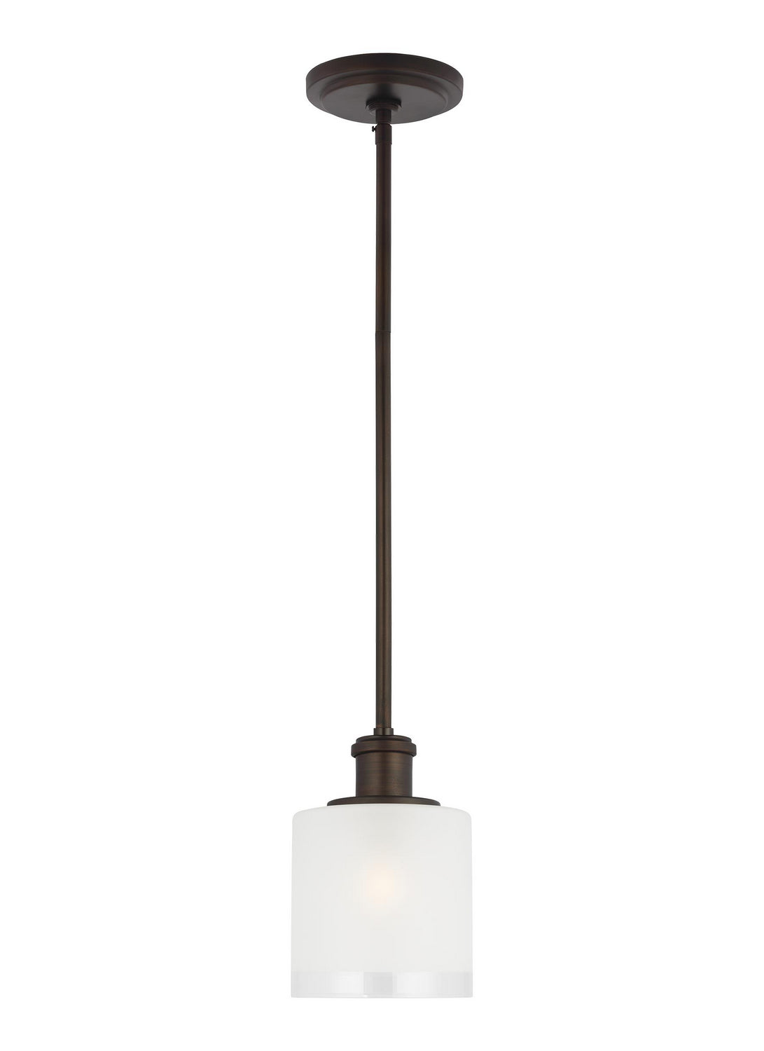 Generation Lighting - 6139801EN3-710 - One Light Mini-Pendant - Norwood - Bronze