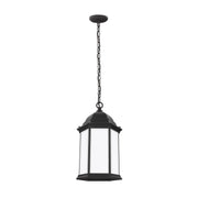 Generation Lighting - 6238751EN3-12 - One Light Outdoor Pendant - Sevier - Black