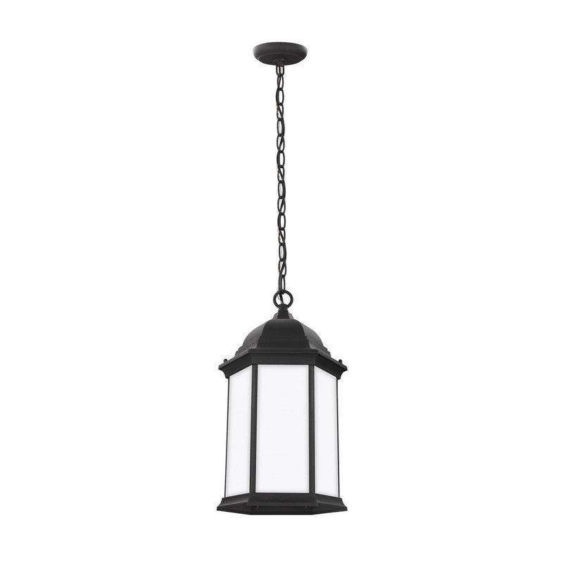 Generation Lighting - 6238751EN3-12 - One Light Outdoor Pendant - Sevier - Black