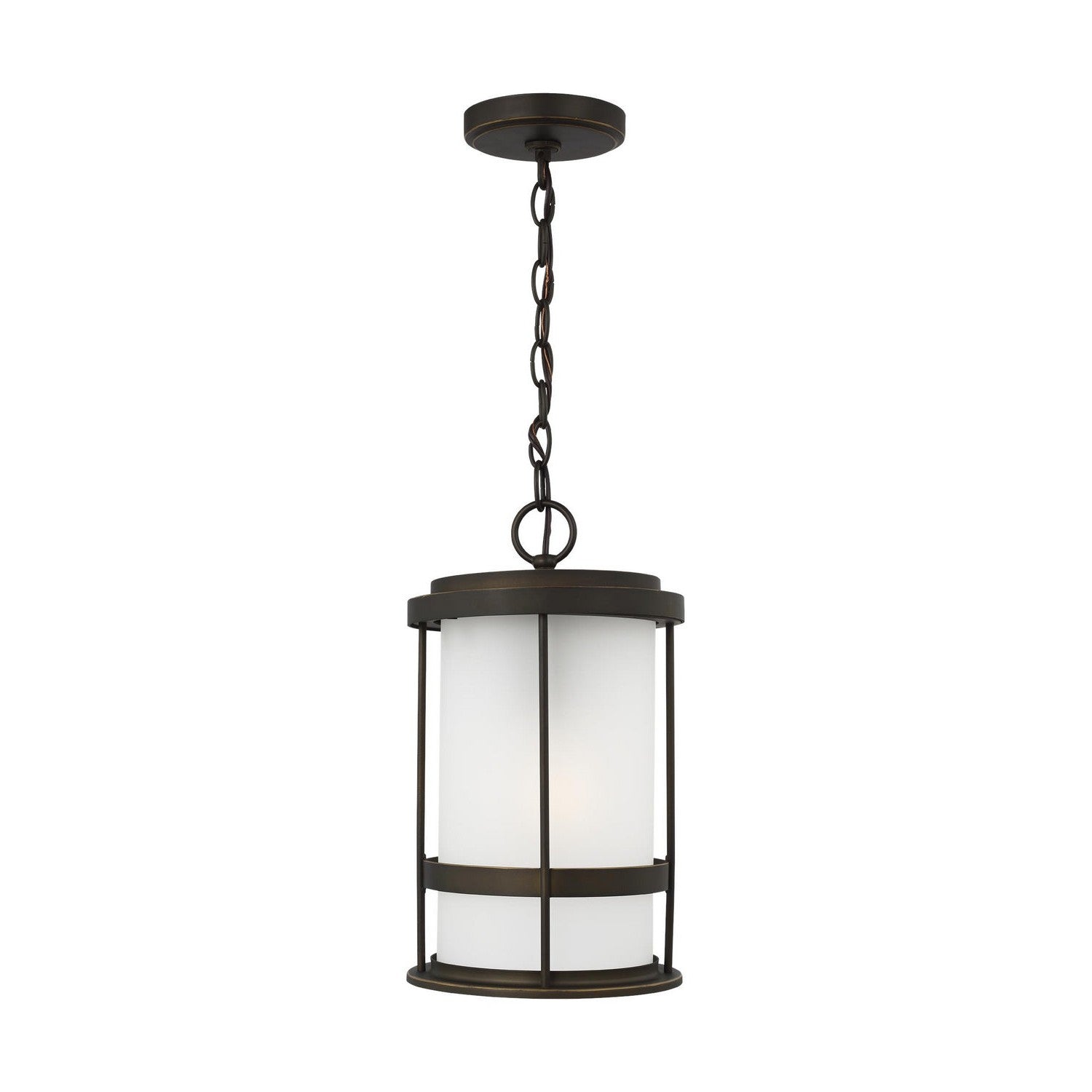 Generation Lighting - 6290901EN3-71 - One Light Outdoor Pendant - Wilburn - Antique Bronze