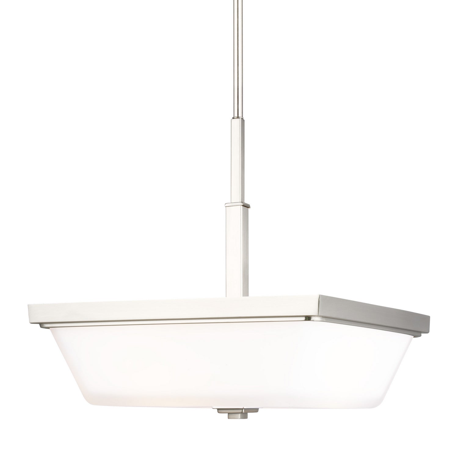 Generation Lighting - 6513703-962 - Three Light Pendant - Ellis Harper - Brushed Nickel