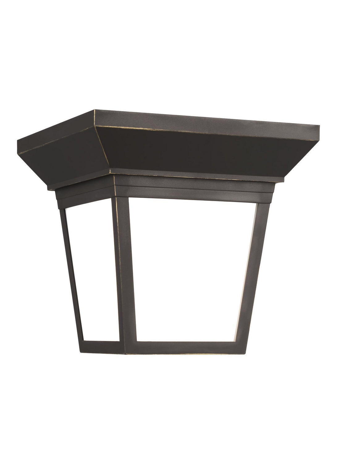 Generation Lighting - 7546701EN3-71 - One Light Outdoor Flush Mount - Lavon - Antique Bronze