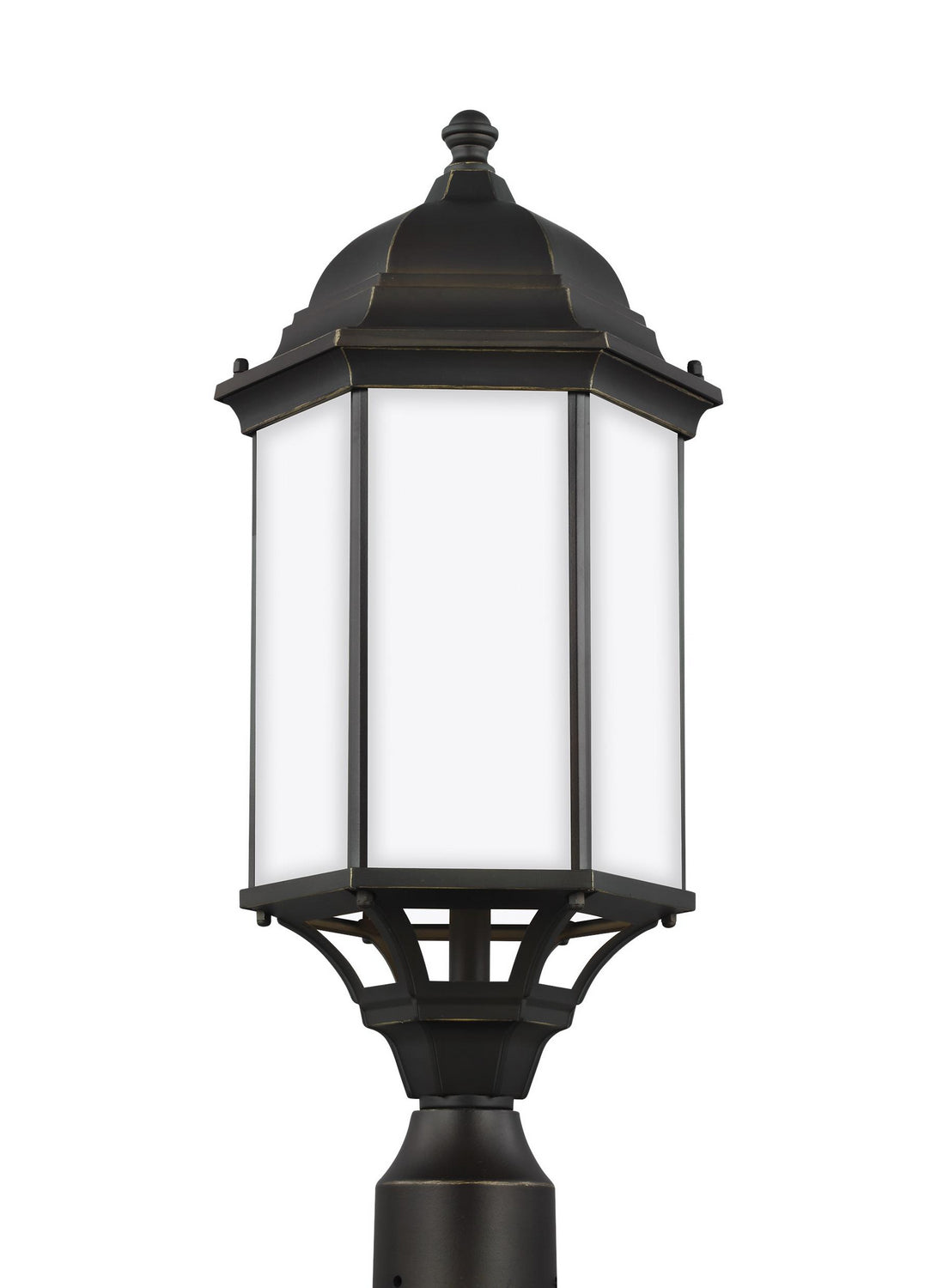 Generation Lighting - 8238751EN3-71 - One Light Outdoor Post Lantern - Sevier - Antique Bronze