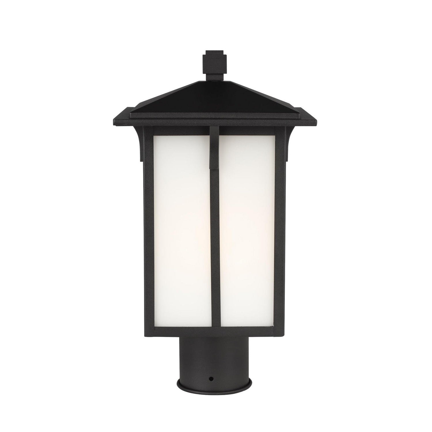 Generation Lighting - 8252701EN3-12 - One Light Outdoor Post Lantern - Tomek - Black