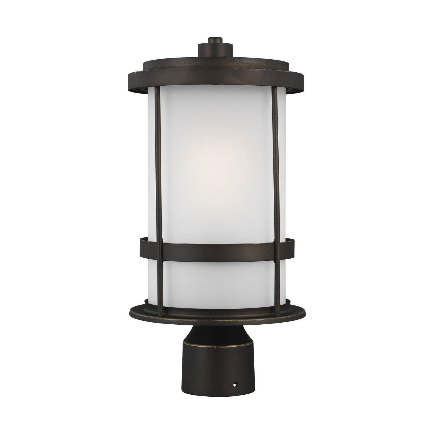 Generation Lighting - 8290901EN3-71 - One Light Outdoor Post Lantern - Wilburn - Antique Bronze