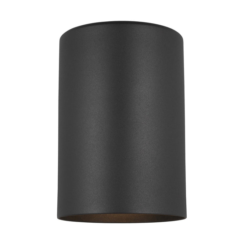 Visual Comfort Studio - 8313801EN3-12 - One Light Outdoor Wall Lantern - Outdoor Cylinders - Black