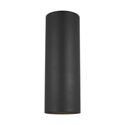 Visual Comfort Studio - 8313802-12 - Two Light Outdoor Wall Lantern - Outdoor Cylinders - Black